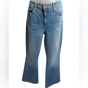 Mother The Weekender Layover Mid Rise Bootcut Jeans Size 26 Light Wash